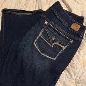 American Eagle Outfitters Dark Indigo Boot Cut Jeans